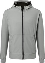 James and Nicholson Herenhelft Softshell-jasje (Lichtgrijs/zwart)