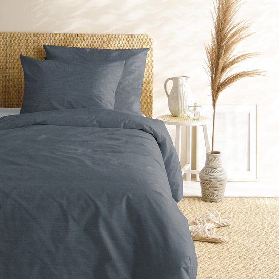 Cinderella Lyn 1-persoons dekbedovertrekset 155x220cm katoen antraciet + 1 kussensloop 60x70 van Merkloos — afbeelding 5