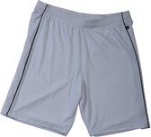 James and Nicholson Unisex Basic Team Shorts (Wit/zwart)