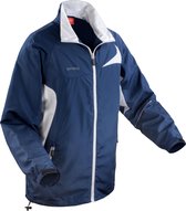 Spiro Heren Micro-Lite Performance Sports Jacket (Waterafstotend, Windbestendig & Ademend) (Marine / Wit)