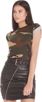 La Sisters - camo tee army - xs