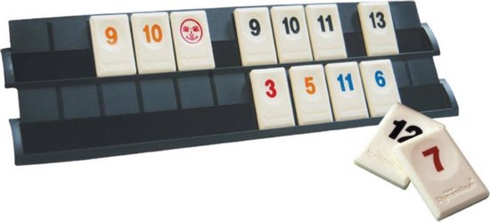 Thumbnail van een extra afbeelding van het spel Spellenbundel - Bordspellen - 3 Stuks - Scrabble Original & Rummikub & Mens Erger Je Niet