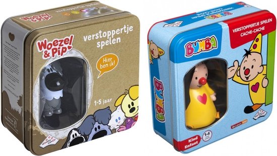 Maryanne Jones plastic De schuld geven Babyset - 1-4 jaar - Kinderspel - Verstoppertje Spelen - Bumba & Woezel en  Pip | Games | bol.com