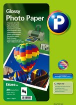 Papier Papier photo Printec - Brillant brillant - 20 feuilles format A4 - 210x297mm, 180 grammes par m²