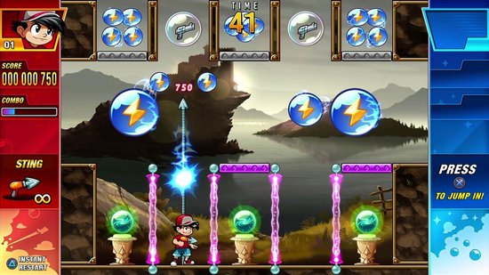 Jeu PANG ADVENTURES BUSTER EDITION Pour PS4 - Comme Neuf !