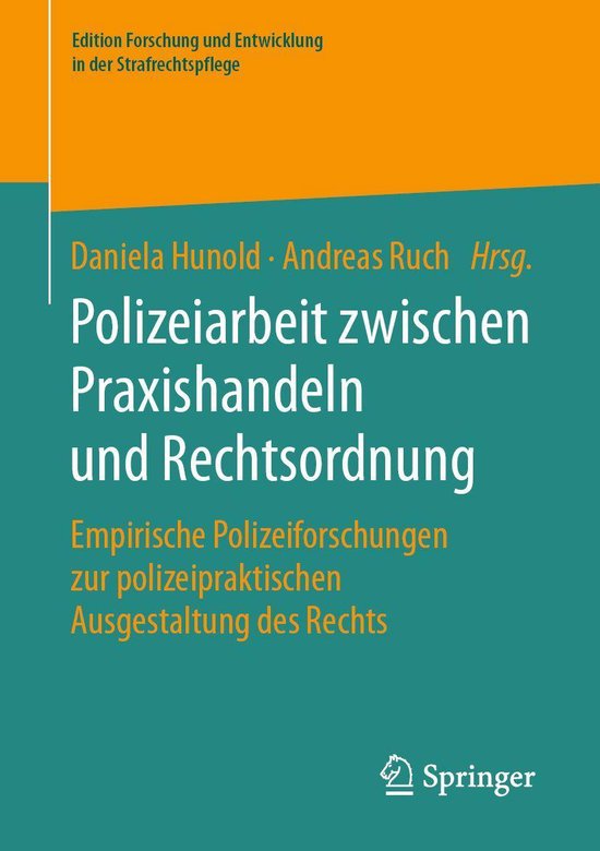 Social Science and Law (German Language) - Polizeiarbeit zwi ... - cover