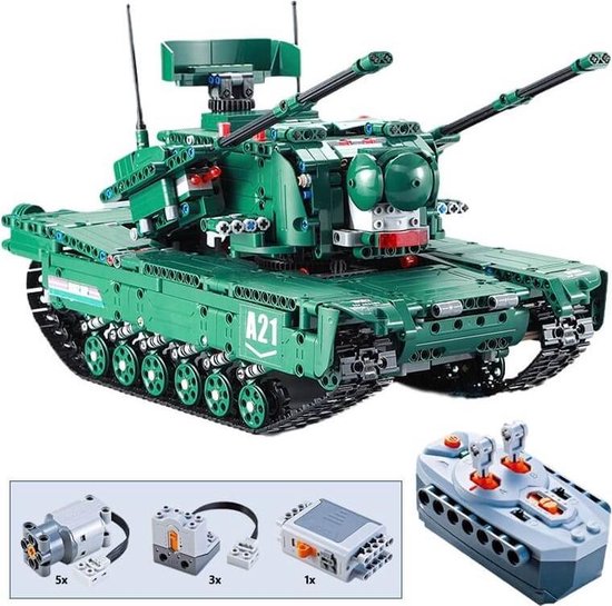 Cadabricks technisch bouwpakket - Bestuurbare tank | bol.com