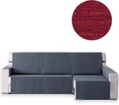 Bankbeschermer Kioto Rechts - Chaise Longue - 280cm breed - Rood