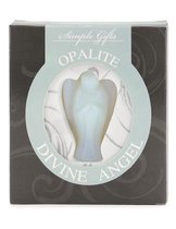 Opaliet engel 5 cm displayset 1 st. (synth)