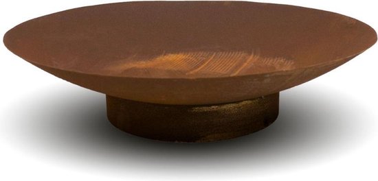 Home and Garden - Vuurschaal Brons Ø 60 cm - Vuurschaal 60 cm - Staal - Zwart