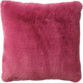 ZAYA - Kussenhoes unikleur Heather Rose 45x45 cm - roze