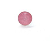 2 Love it Mandala Pink - Ring - Taille ajustable - Diamètre 20 mm - Rose - Wit - Couleur argent