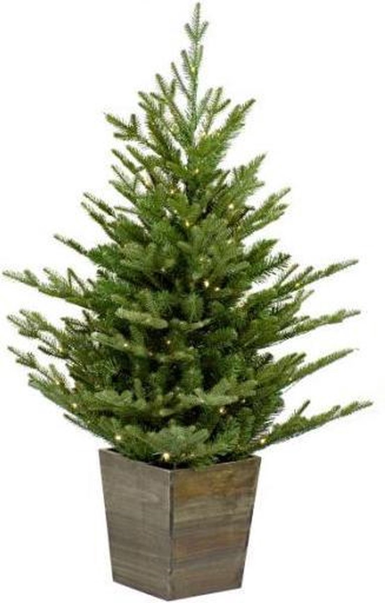 Nordmann kunstkerstboom in pot 91 cm