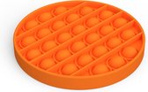 ColourFam Fidget Toy Pop it | Oranje Cirkel | Stress Verlagend | Fidget Popper | Fidget Speelgoed | Fidget Toys Pop it Tiktok | Fidget Pad