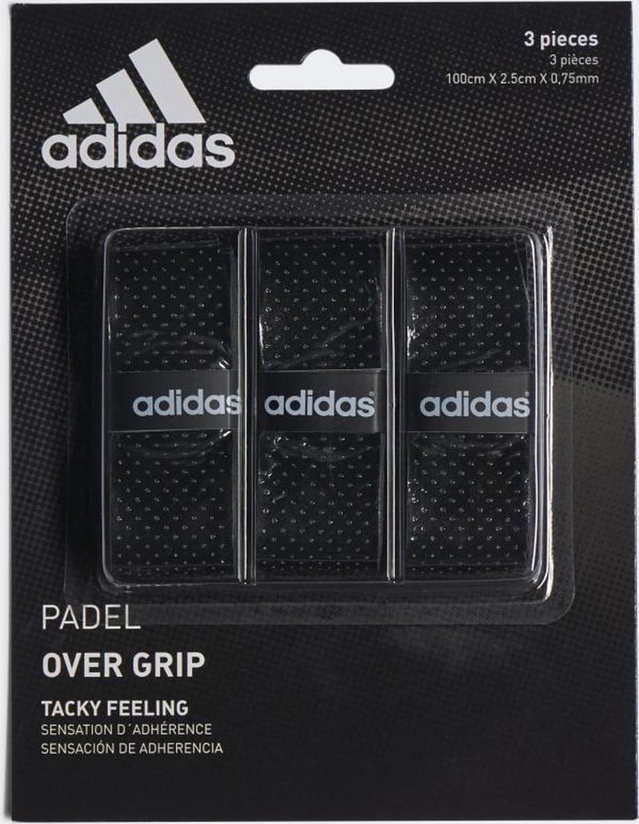 Adidas Padel Overgrip Set 3 stuks - Zwart | bol.com
