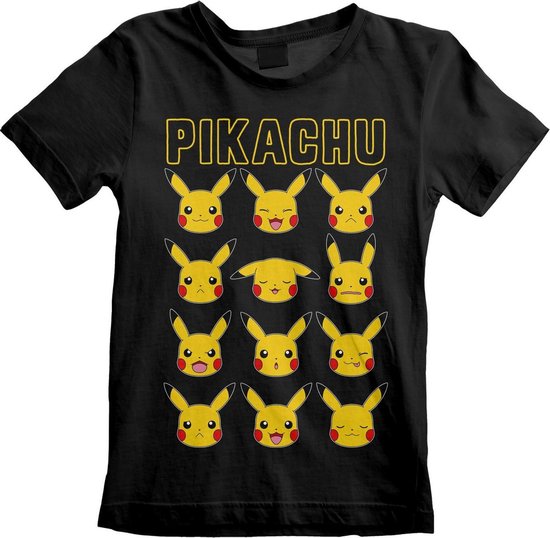 Post impressionisme Scheiden Sovjet Pokemon Kinderen/Kinderen Pikachu T-Shirt (Zwart) | bol.com