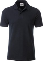 James and Nicholson Heren Basis Polo (Zwart)