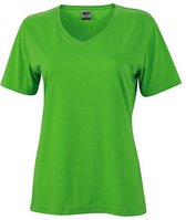 James and Nicholson Dames/dames Workwear T-Shirt (Kalk groen)