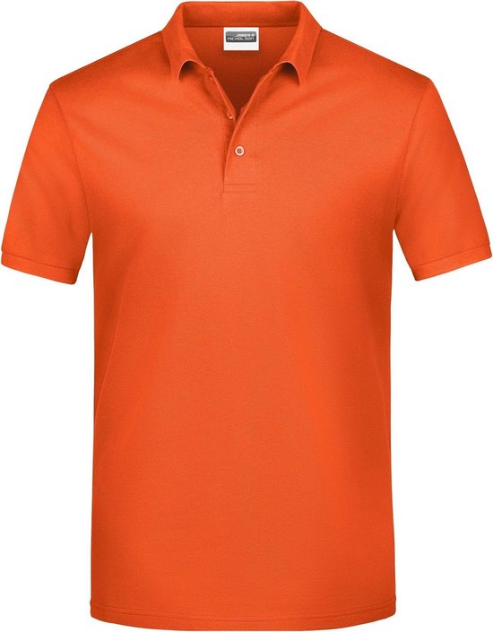 James And Nicholson Heren Basis Polo Shirt (Oranje)