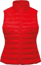 2786 Vrouwen/dames Terrein Mouwloos Gevoerde Gilet (Rood)