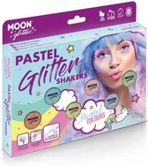 Moon Creations Glitter Makeup Moon Glitter - Pastel Glitter Shaker Set Multicolours
