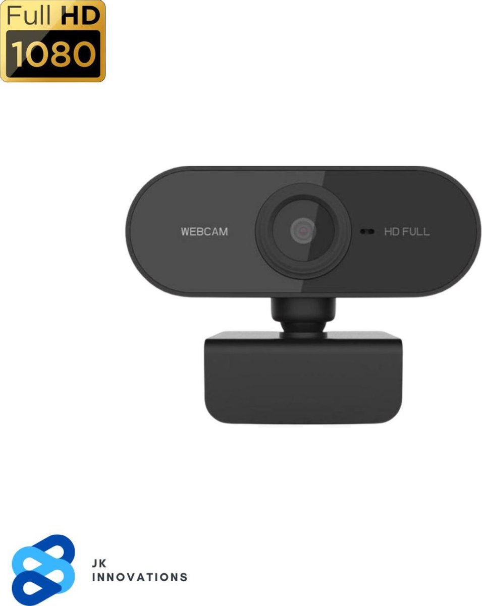 Adamant Webcam full HD (1080p) - Werk & Thuis - USB - Windows - Mac