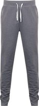 Front Row Heren Franse Terry Jogging Bottoms (Houtskool mergel)