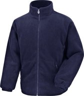 Result Core Mens Polartherm Fleece Jacket (Marineblauw)