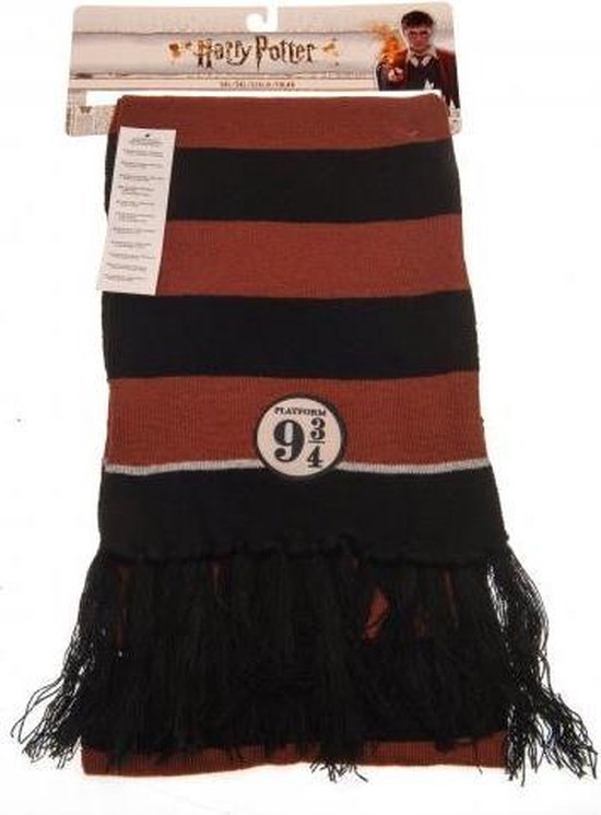 Knorretje dood Punt Harry Potter Unisex Volwassenen Zweinstein sjaal (Rood/zwart) | bol.com