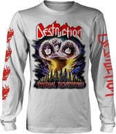 Destruction Longsleeve shirt -L- Eternal Devastation Wit