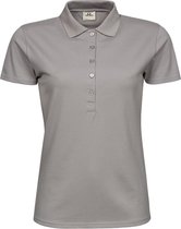 Tee Jays Dames/dames Luxe Stretch Poloshirt met korte mouwen (Steen)