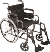 Aidapt luxe lichtgewicht rolstoel - aluminium - zwart
