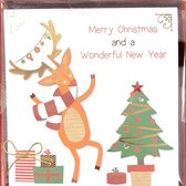 10 cartes de Noël de Luxe faites à la main en 3D avec enveloppes|Carte de Noël - Carte de Noël avec enveloppe - Carte de voeux - Cadeau de Noël - Carte générale - Fête - Set de 10 pièces