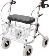 Rollator Basic Provo Extra Small Zilvergrijs