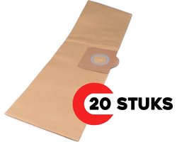Geschikt voor EINHELL. VOORDEELPAG 2 x 10 stuks Stofzuigerzakken voor 15-20 Liter, Papier. COVAKO Merk