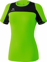 Erima Race Line Running T-shirt Dames - Green Gecco / Zwart | Maat: 44