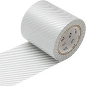 MT washi tape casa stripe silver 50 mm