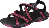 Hannah Sandalen Fria Lady Dames Eva/polyester Zwart/roze Maat 39