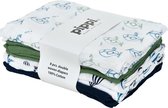 Pippi Hydrofiele Doeken 70 Cm Katoen Wit/groen 8 Stuks