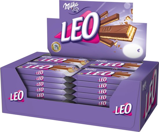 Milka LEO Chocoladerepen - 32 x 33 gram