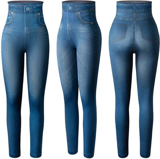 Jeans Hoge taille jeans blauw Jeans-look Mode Spijkerbroeken Hoge taille 