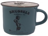 Memoriez Mok Brussel Manneken Pis Navy - Set van 2