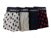 Jack & Jones boxershorts 4pack jacfrance navy blazer 12158387, maat L