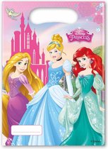 Feestzakjes Disney Princess | Disney Prinsessen Uitdeelzakjes Feest | Party Bags - 23x16,5cm 15 stuks