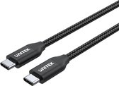 UNITEK C14059BK USB-kabel 2 m USB C Zwart