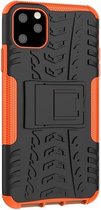 GadgetBay Shockproof bescherming hoesje iPhone 11 Pro Max case - Oranje
