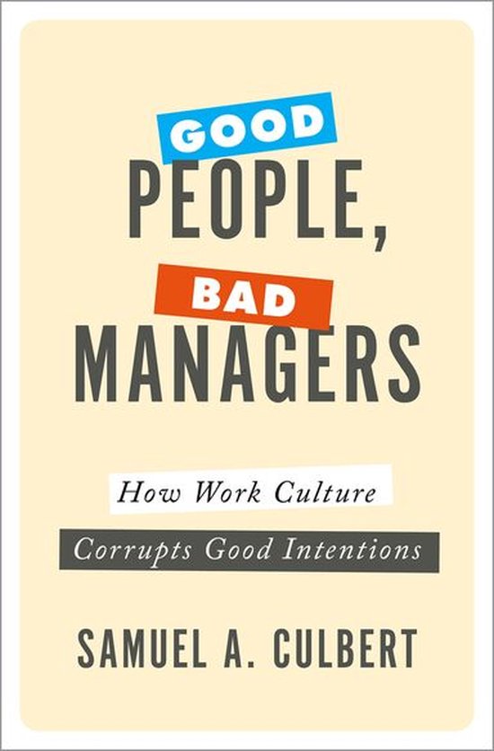 Good People, Bad Managers - cover