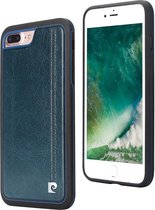 Blauw hoesje Pierre Cardin - Backcover - Stijlvol - Leer - voor de iPhone 7-8 - Luxe cover