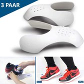 VITAMO™ Sneakers Bescherming Maat 41-46 (3 PAAR) - Anti Kreuk - Schoenen - Voorkom Kreukels en Vouwen - Duurzaam, Ademend en Op Maat te Knippen - Voordeelset