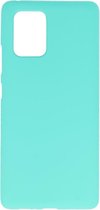 BackCover Hoesje Color Telefoonhoesje voor Samsung Galaxy S10 Lite - Turquoise